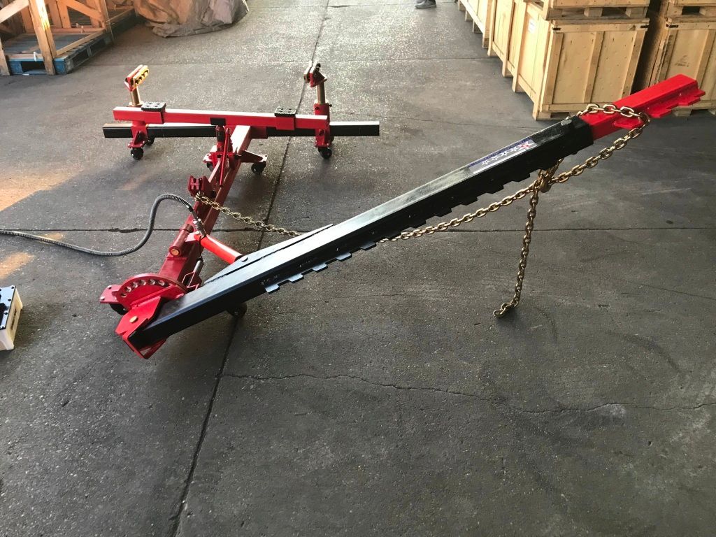 Portable Auto Body Puller Frame Straightener free clamps + free 3 Ton